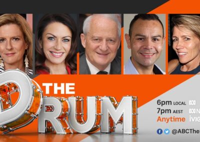 TV: The Drum (ABC) Panel Guest